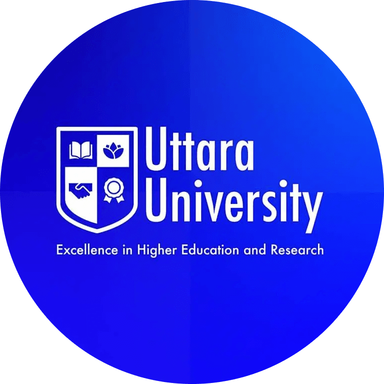 Uttara University logo